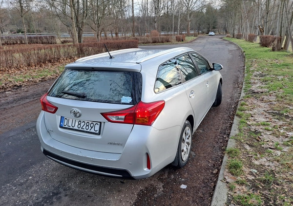 Toyota Auris cena 19500 przebieg: 477500, rok produkcji 2013 z Lubin małe 79